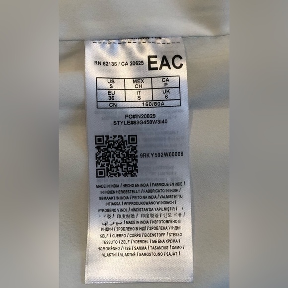 Marciano White Embellished Cami  - Size S - Picture 8 of 13